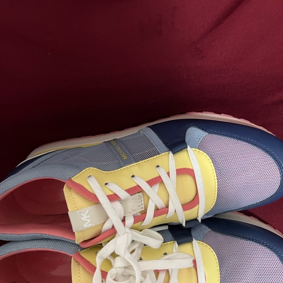 Gently worn Michael Kors Dash Trainer Small Net Mesh Sneakers - Picture 5 of 12